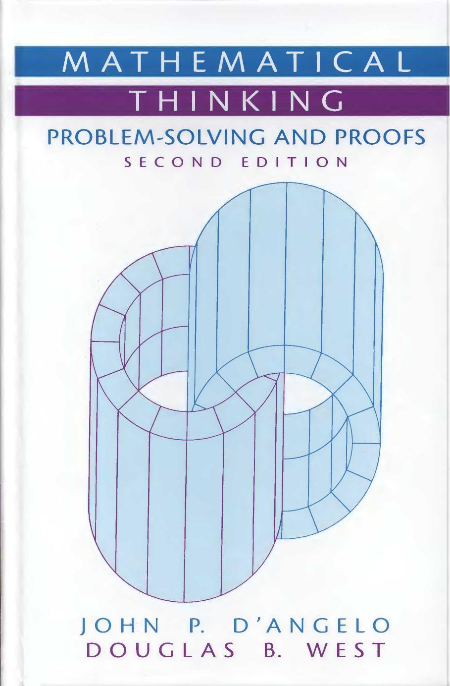 Mathematical Thinking: Problem-Solving and Proofs 2nd Edition